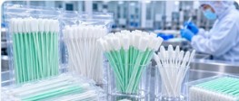 Cleanroom swabs