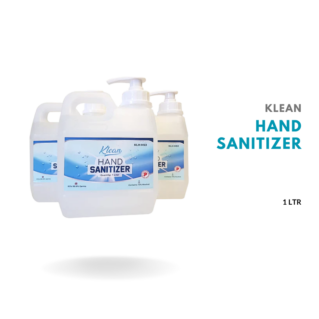 [KLH-HS3] Klean Hand Sanitizer - 1 Ltr