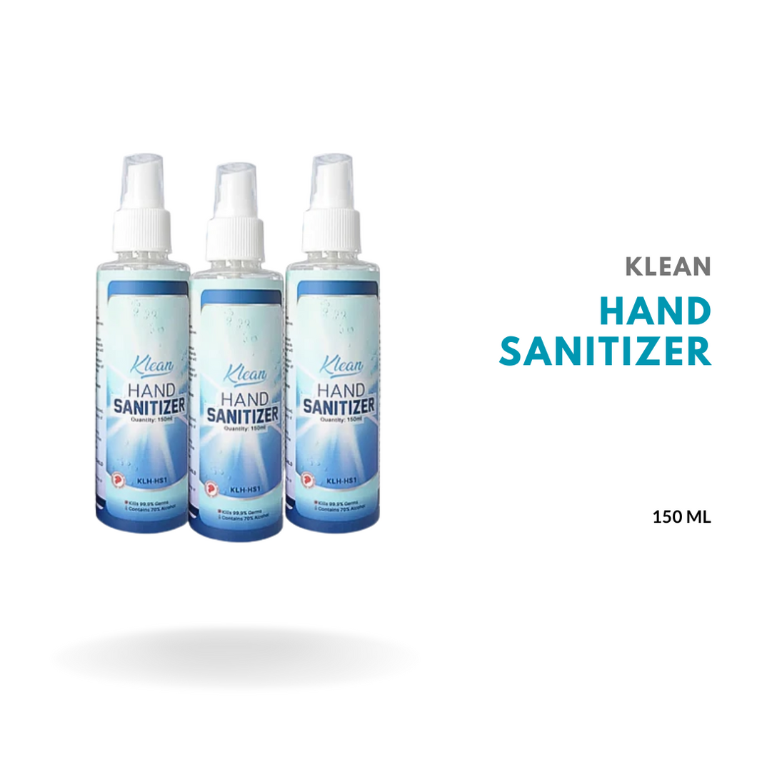 [KLH-HS1] Klean Hand Sanitizer - 150 ml