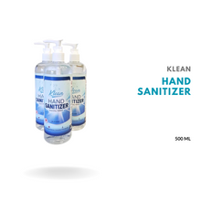 Load image into Gallery viewer, [KLH-HS2] Klean Hand Sanitizer - 500 ml
