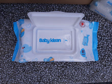 Load image into Gallery viewer, [KLH2141] BabyKlean Premium Baby Wet Wipes with Aloe Vera | 80 Wipes/Bag
