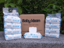 Load image into Gallery viewer, [KLH2141] BabyKlean Premium Baby Wet Wipes with Aloe Vera | 80 Wipes/Bag | Pack of 4 bags
