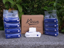 Load image into Gallery viewer, [KLH0717] Klean Premium Wet Wipes | 80 Wipes/Bag | Pack of 4 bags
