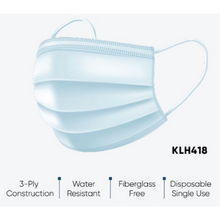 Load image into Gallery viewer, [KLH418] Hygiene 3-Ply Non Woven Face Mask - 40 Pcs/Bag
