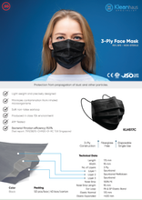 Load image into Gallery viewer, [KLH517C] 3-Ply Face Mask | 95.9% BFE - 50 Pcs/Box

