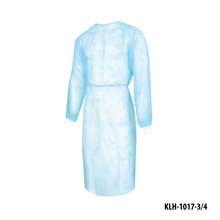 Load image into Gallery viewer, [KLH1017-3/4] Isolation Gown Full Back With Knitted Cuff - 10 Pcs/Bag
