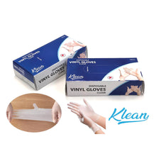 Load image into Gallery viewer, [KLH-5870] Disposable Vinyl Gloves - Clear [100 Pcs/box]
